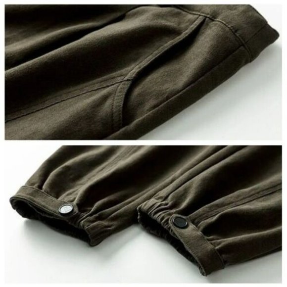 NWT Military Style High Waisted Denim - Petite - Picture 7 of 8